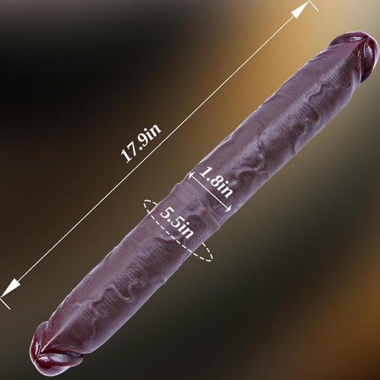 17.9 * 1.7 inch Double Headed Huge Dildo
