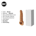 8 Inch Sleeve Brown