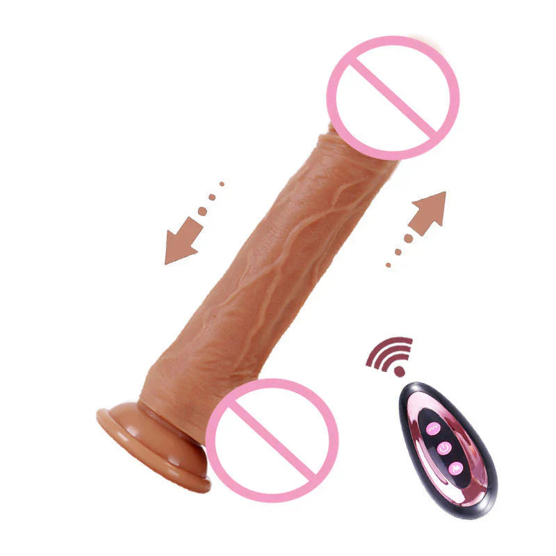 8 inch Remote Control Vibrator Dildo