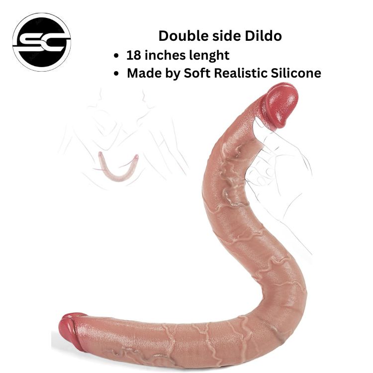 17.9 * 1.7 inch Double Headed Huge Dildo